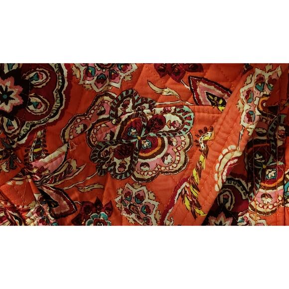 Vera Bradley Large Duffel In Call Me Coral - Picture 6 of 6